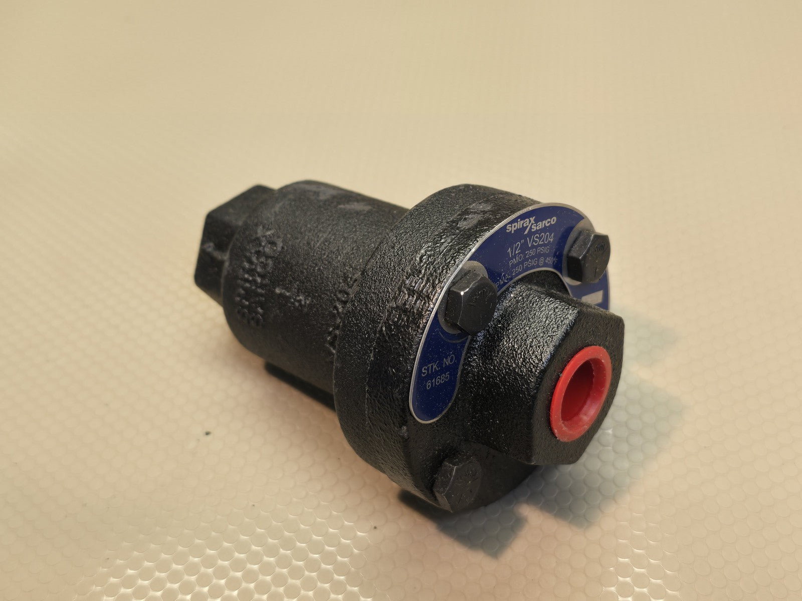 Spirax Sarco VS204 1/2" Thermostatic Air Vent Steam Trap 250 PSIG 61685
