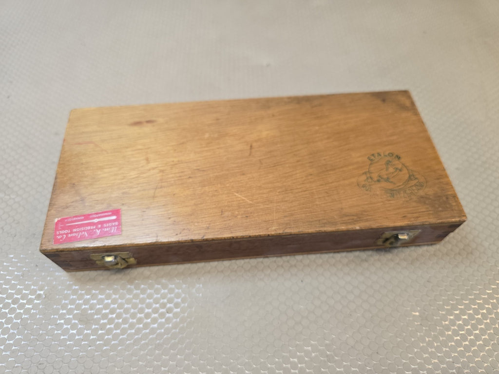Etalon Outside Micrometer 2”-3” Carbide .0001" Original Case - Switzerland