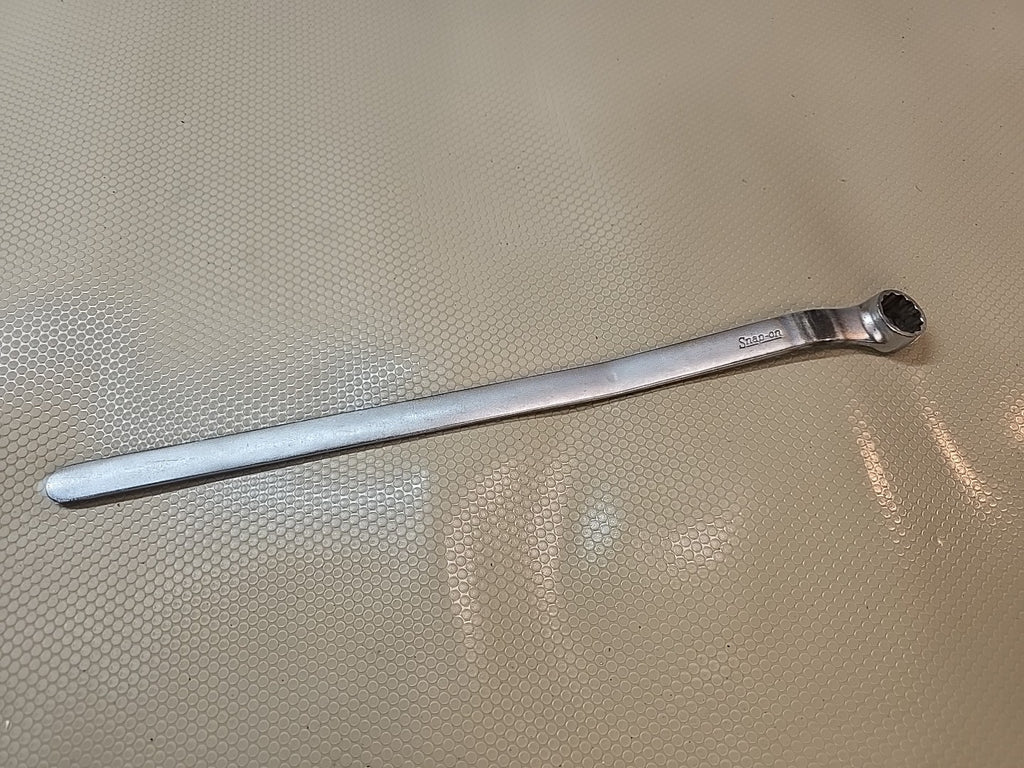 Snap On S6107 Cummins Diesel Fan Wrench 3/4" 12 Pt Modded / Bent into position 