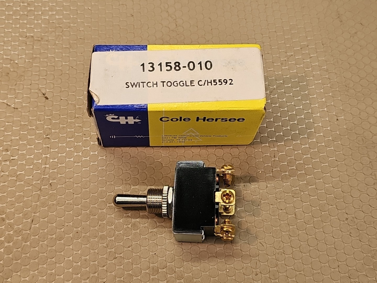 B38 Cole Hersee 5592-BX 3-Pos Toggle Switch OEM New Factory Boat Parts