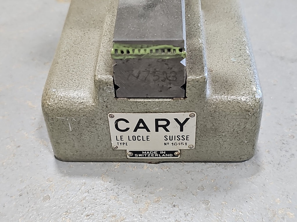 FEDERAL D6K DIAL MICROMETER 0.0005" ON CARY No 10151 STAND