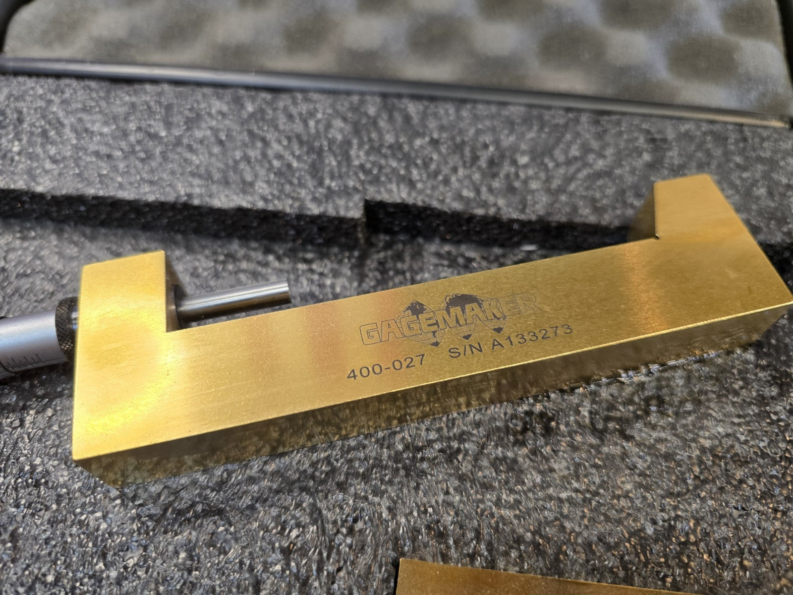 Gagemaker CL-1004 Camlock Micrometer Gage 3” - 4" For API Weld Flange Thickness