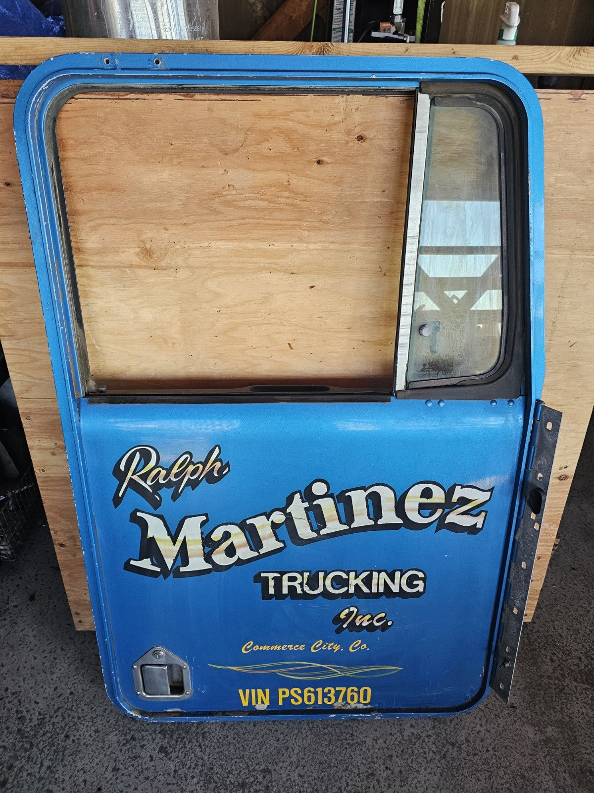 KENWORTH W900 DOOR ASSEMBLY OEM FRONT RIGHT PASSENGER