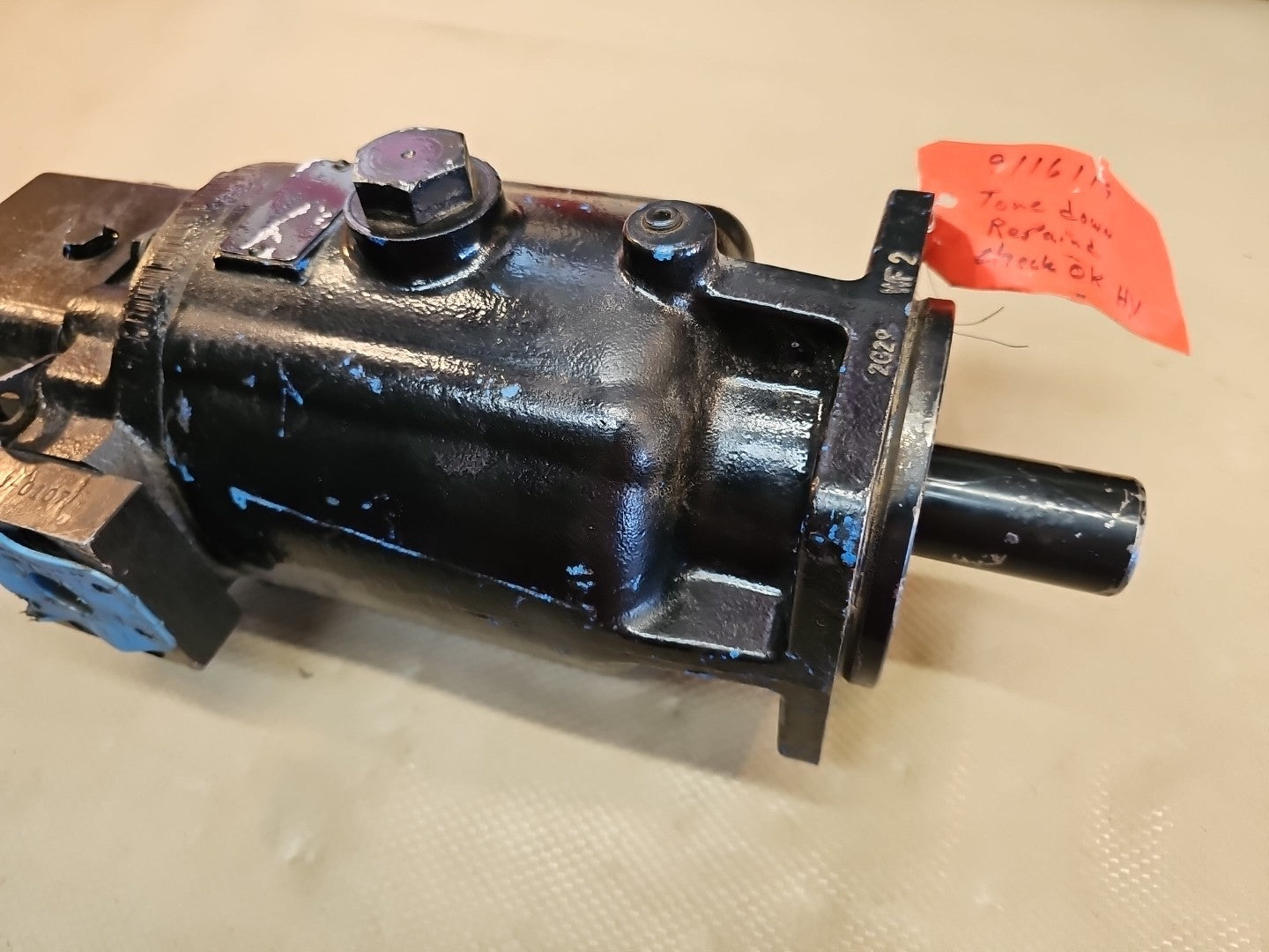 Eaton 5433-119 Fixed Displacement Piston Motor - 5.43 in³/r Displacment 3933-006