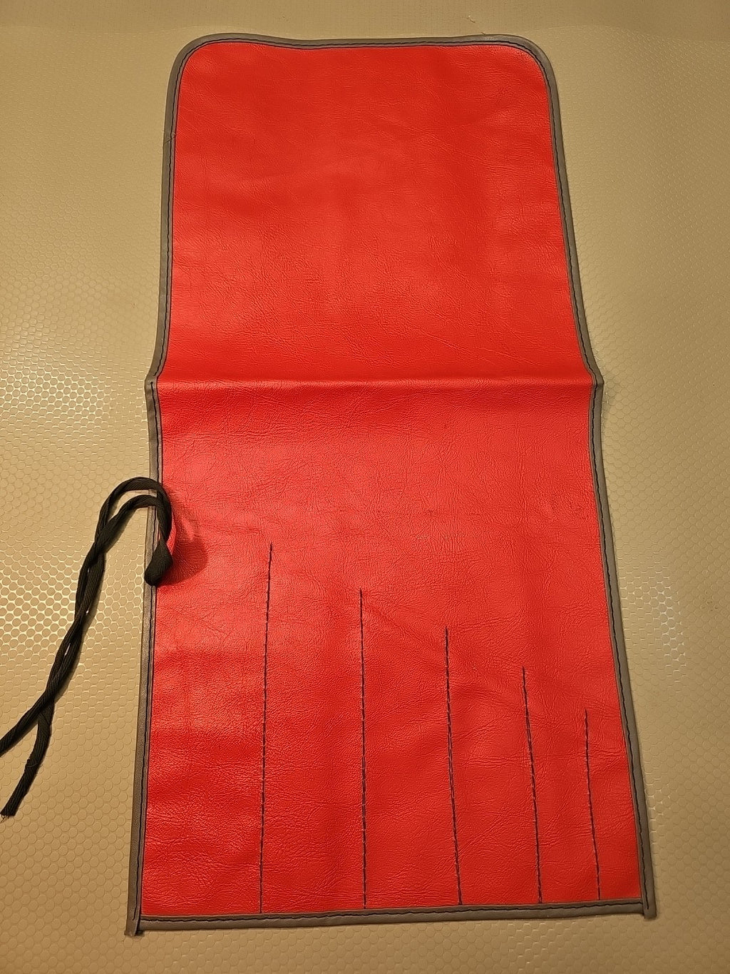 SNAP ON C-68D RED WRENCH  BAG POUCH ROLL 6 POCKETS *VINTAGE & MINT*