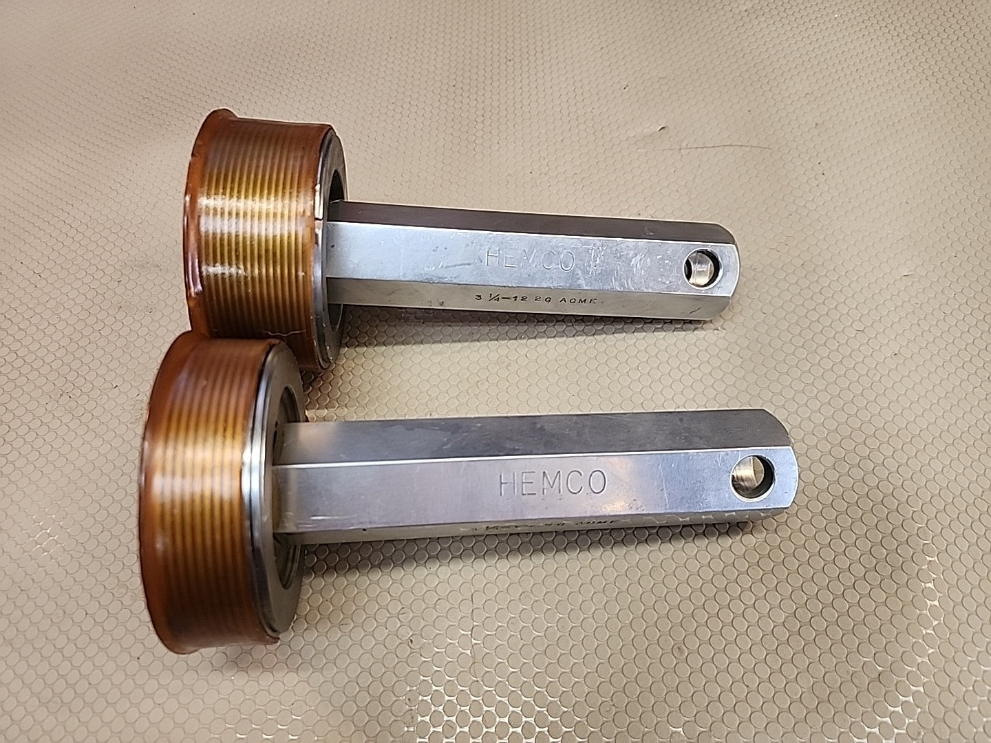 Hemco Go 3.2083/TL713251-1 No-Go 3.2282/TL713252-1 Thread Plug Gage Set7163