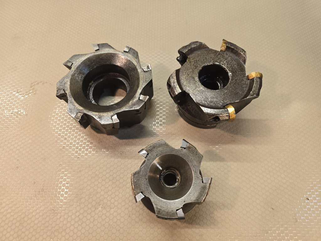 3x Iscar / Other 3 inch 3.5 Inch MILLING HOLDER Shell Mill Face Cutter