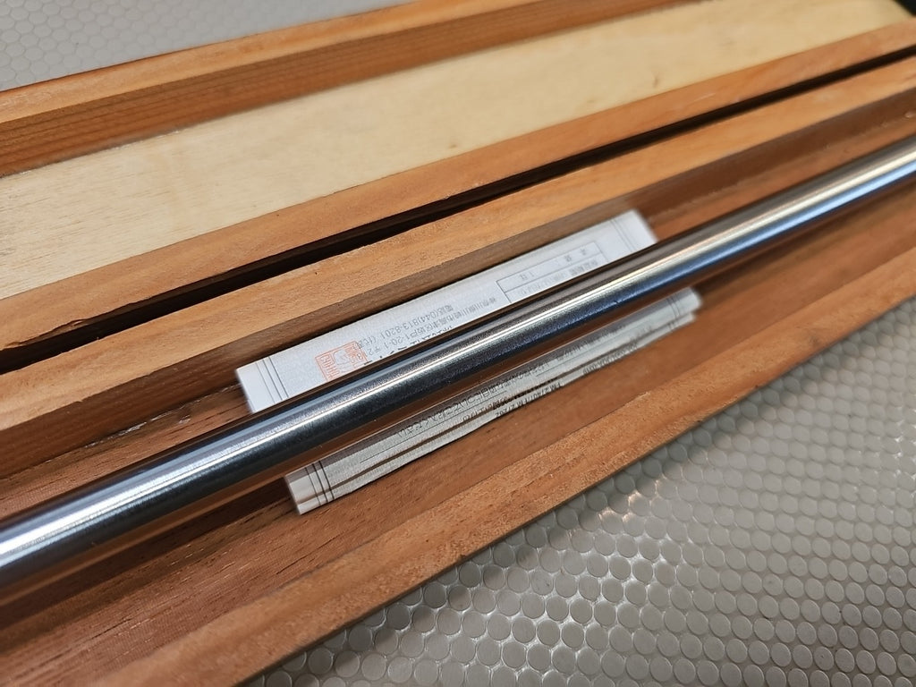 Mitutoyo 167-179 Micrometer Calibration Standard 39” In Wood Box