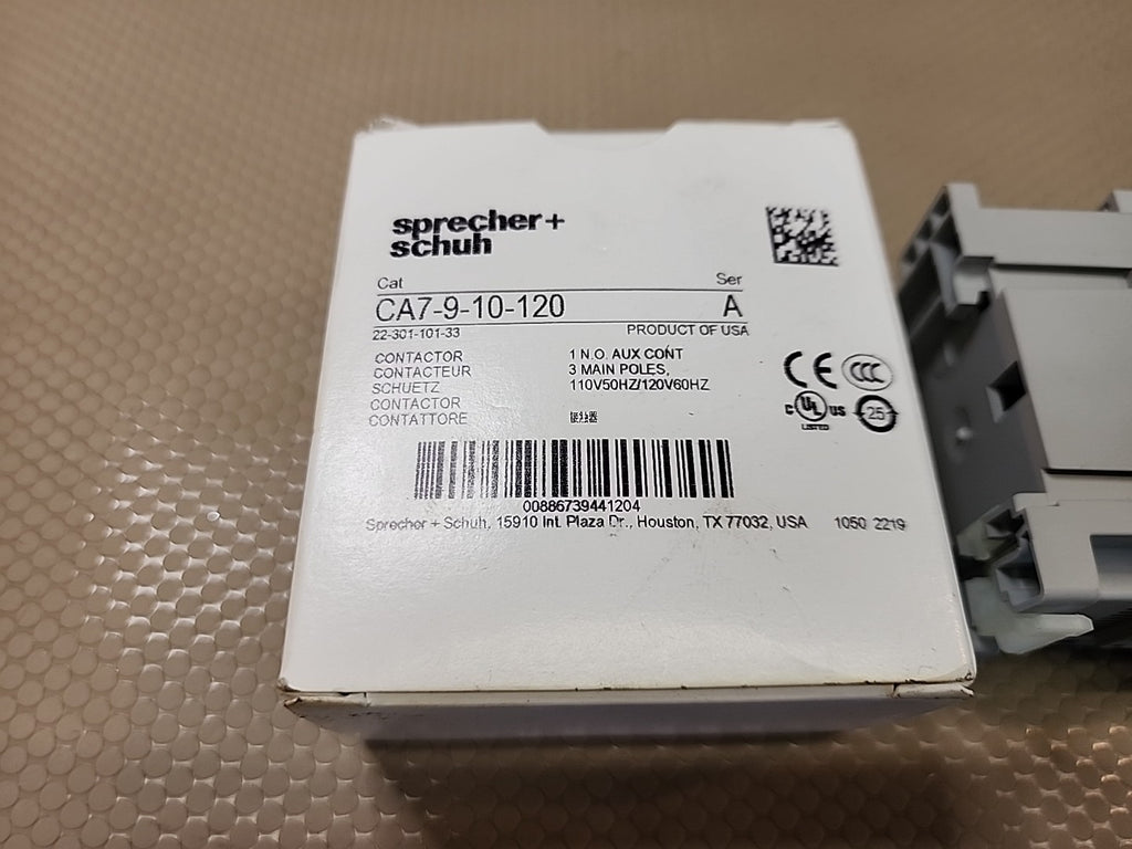 SPRECHER & SCHUH CA7-9-10-120 / CA7910120 NEW