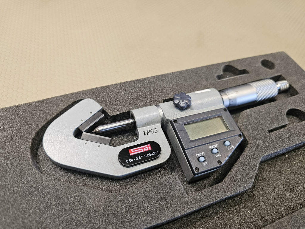 SPI Digital V Anvil Micrometer 13-826-3  $725 MSRP
