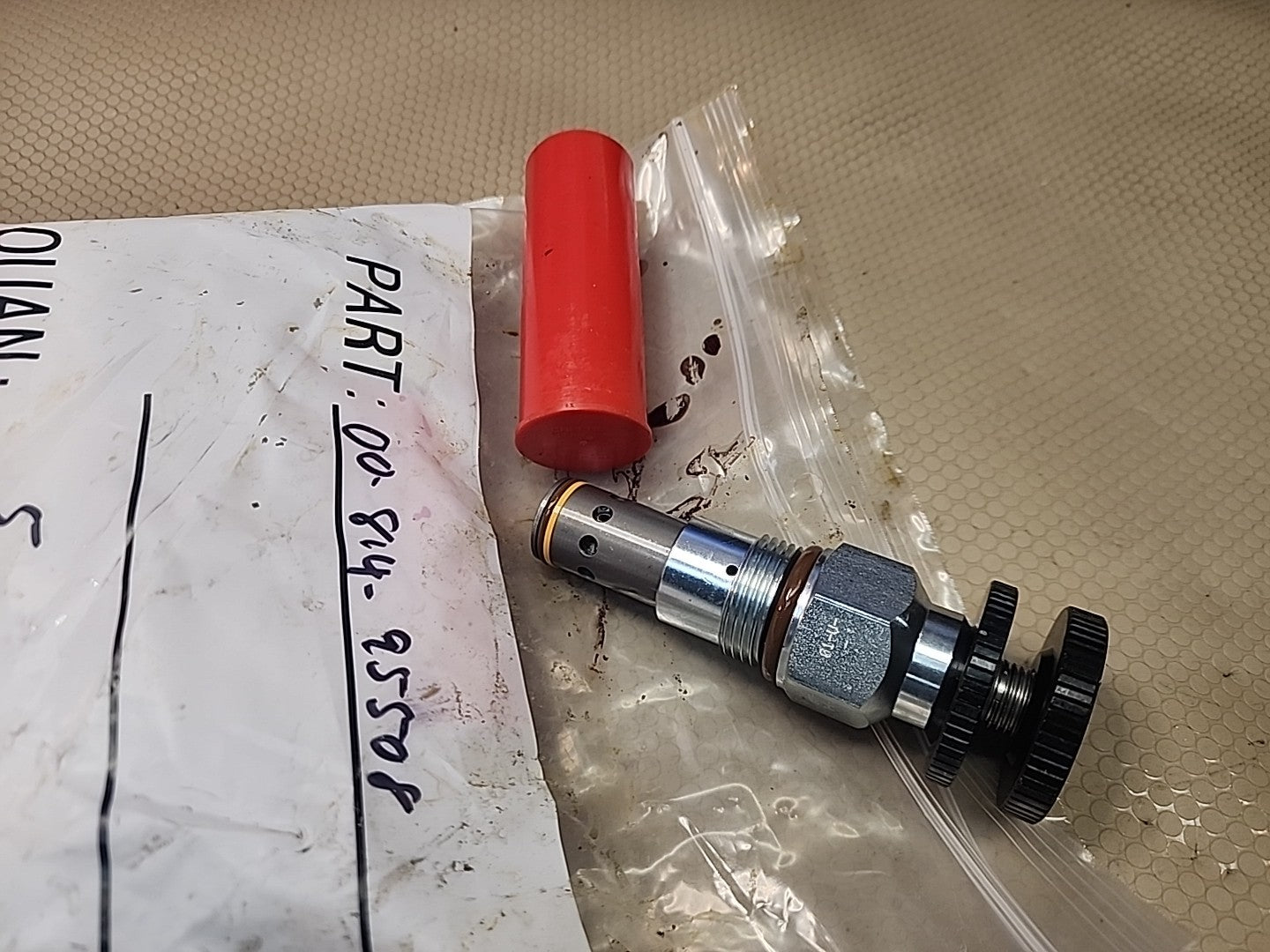 Danfoss Hydra 1A30-0-K-C Adjustable Needle / Flow Control Cartridge Valve – New