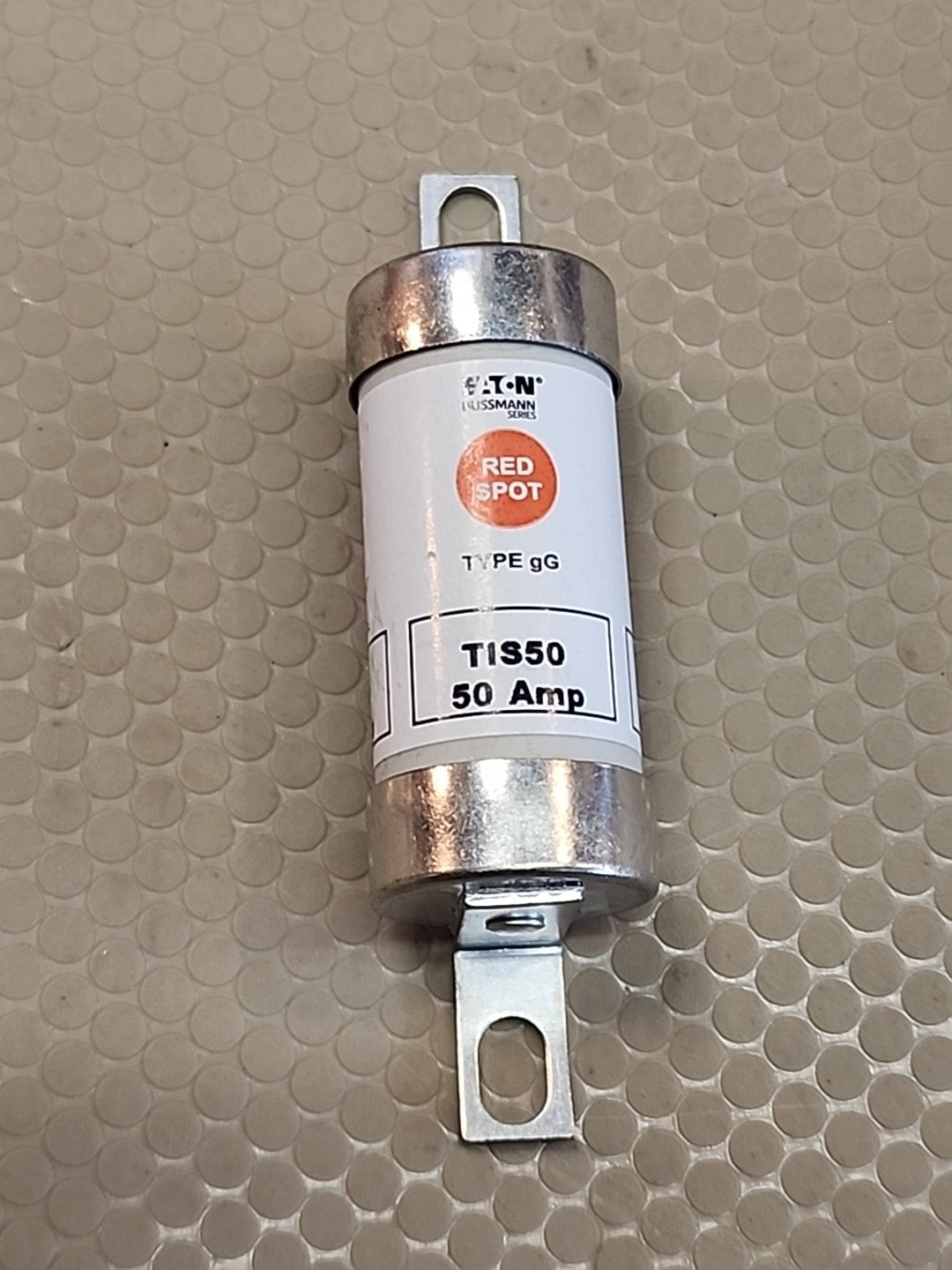 Eaton Bussmann Red Spot TIS50 Fuse 50A Type gG 660V 460V Industrial Electrical