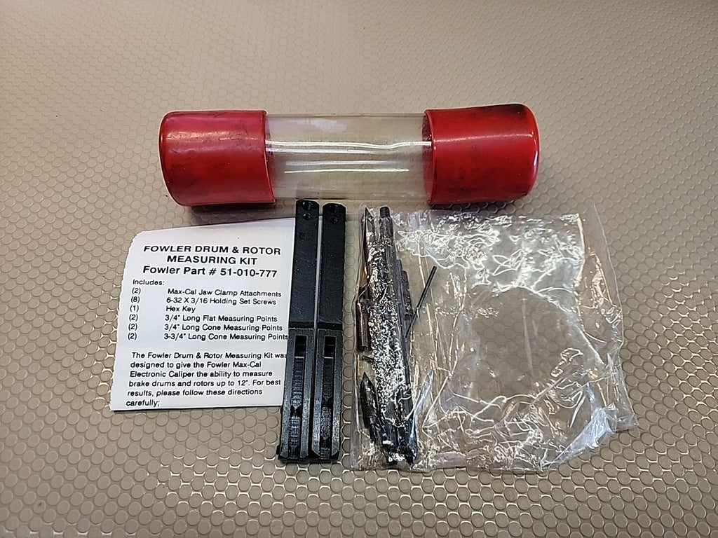 FOWLER DRUM AND ROTOR MEASURING KIT 51-010-777 NEW OLD STOCK