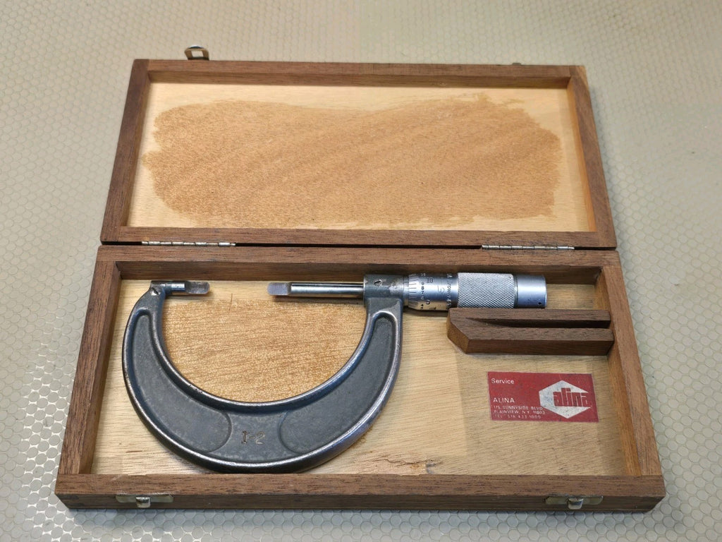 1”-2”  Brown & Sharpe Blade Micrometer Made in USA