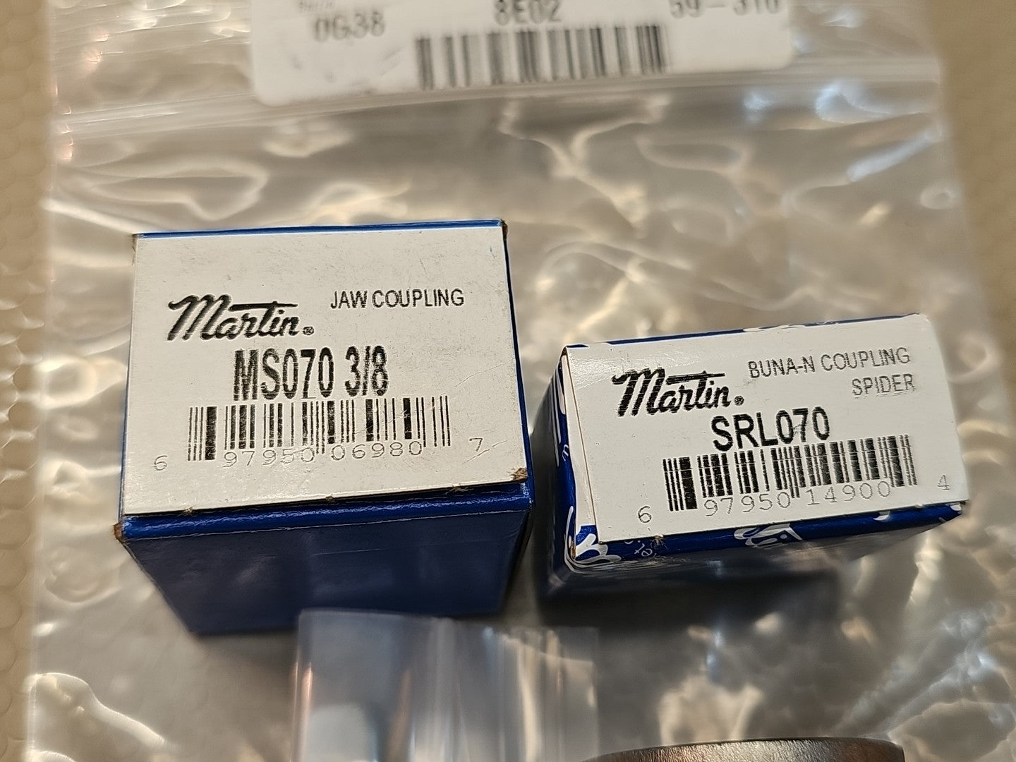 Martin SRL070, MS070 3/8", MS070 1/4" COUPLING, MACHINED JAW NEW