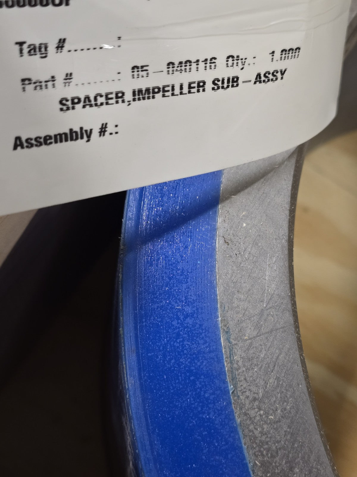 Metso 05-040116 Spacer Impeller Sub-Assembly Slurry Pump Part New OEM