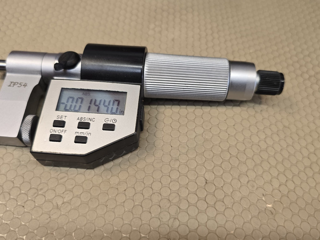 SPI 13-512-9 Electronic Digital Anvil Micrometer (0-1"/25mm,.00005"/.001mm,IP54)