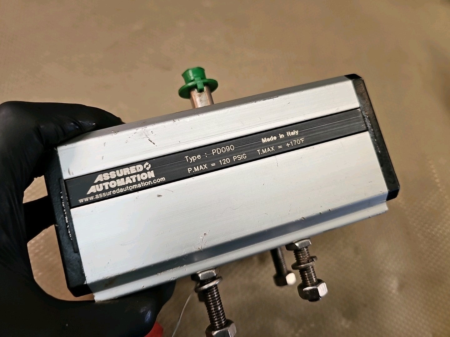 Assured Automation Valve KTSWBS08DC3F & Actuator Assembly NPT SS Valve *TESTED*