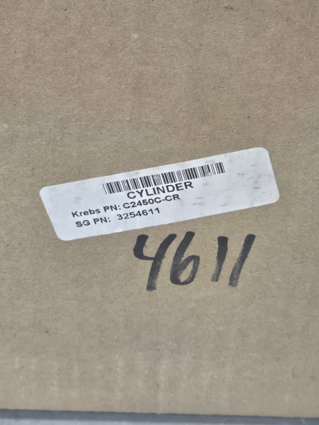 FLSmidth KREBS Cylinder Liner C2450C-CR Silicon Carbide Ceramic Hydrocyclone 325