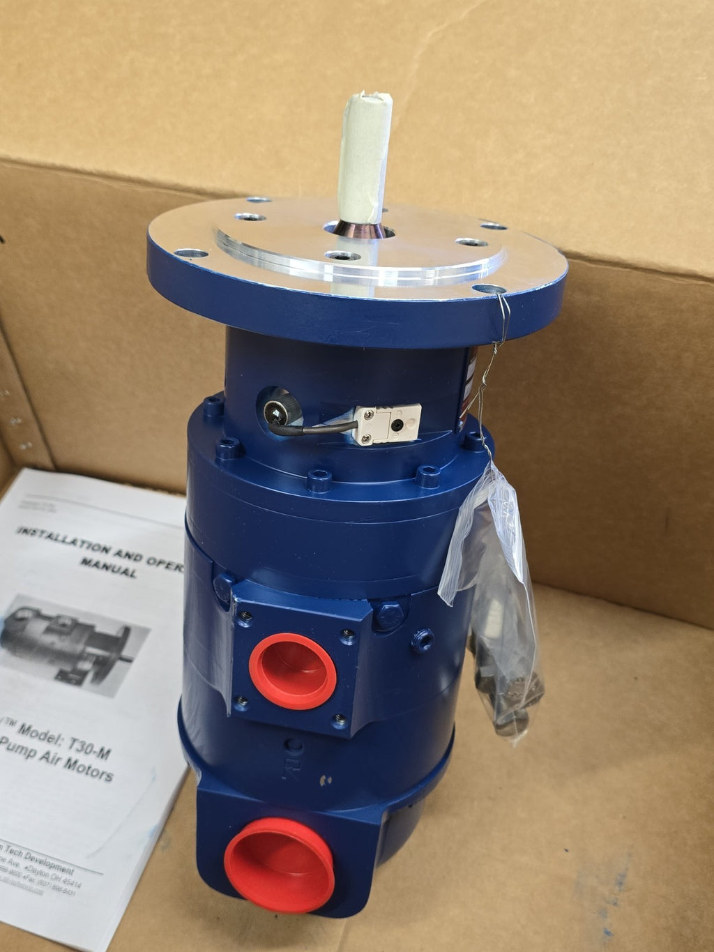 NEW TDI TurboTwin T30-M Air Motor Auxiliary Lube Pump Air Starter IR Ingersoll 