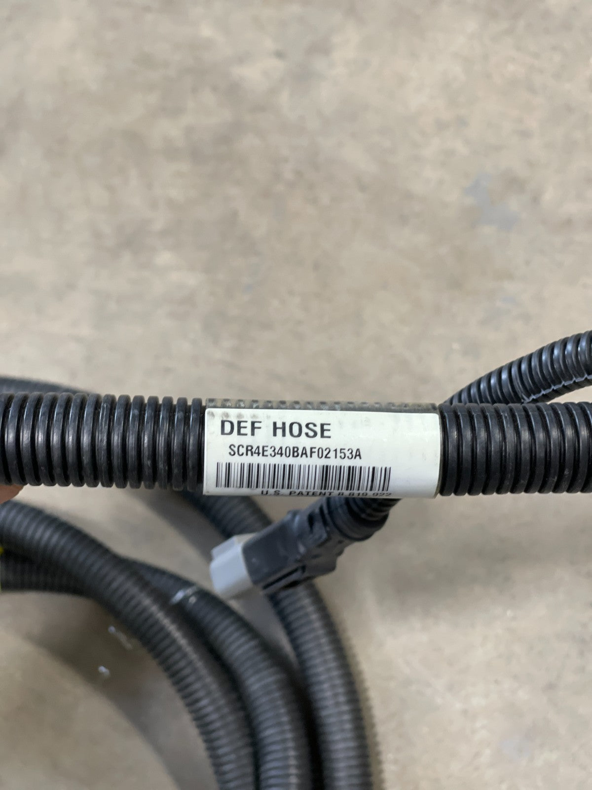 Parker Electronically Heated SCR DEF Hose 134" SCR4E340BAF02153A