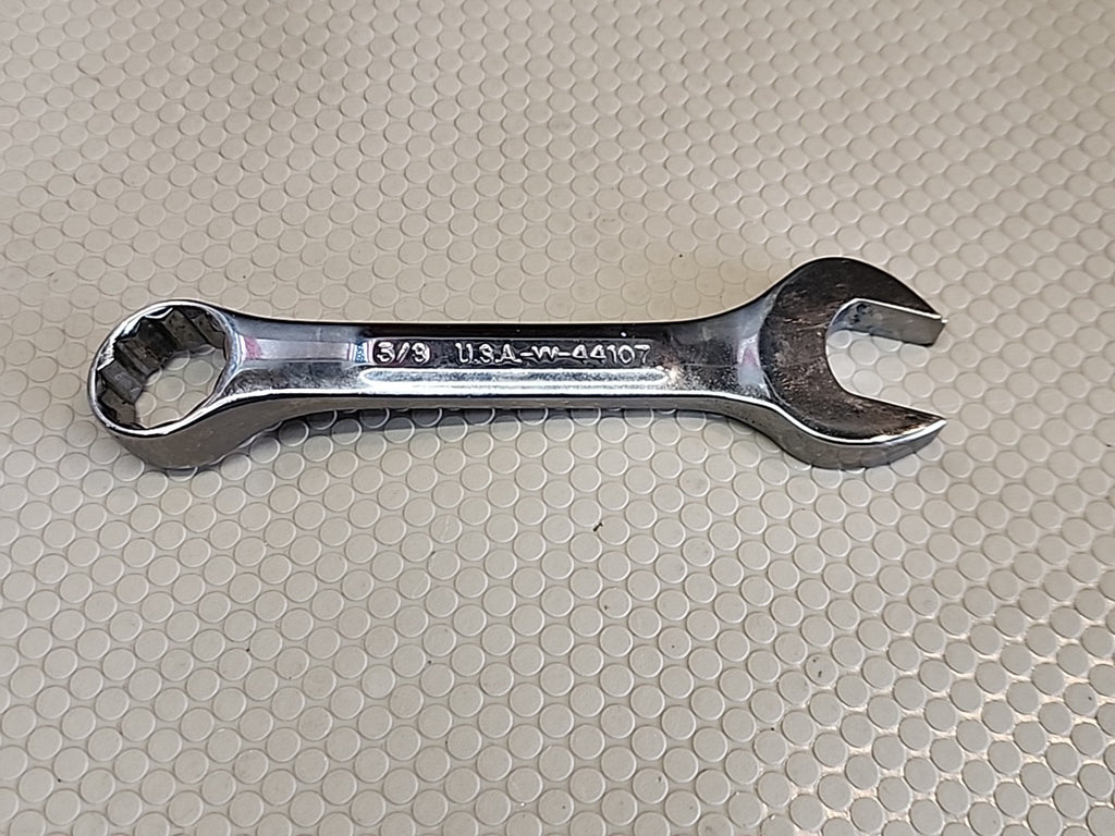 FULL POLISH USA Craftsman  5/8 Inch Stubby Short Combo WRENCH 44107 