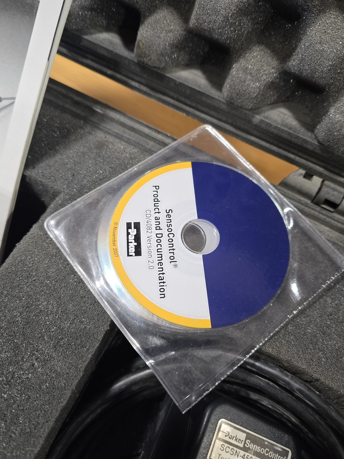 Parker SCM-152-2-02 SensoControl Serviceman Diagnostic Test Kit Plus Case