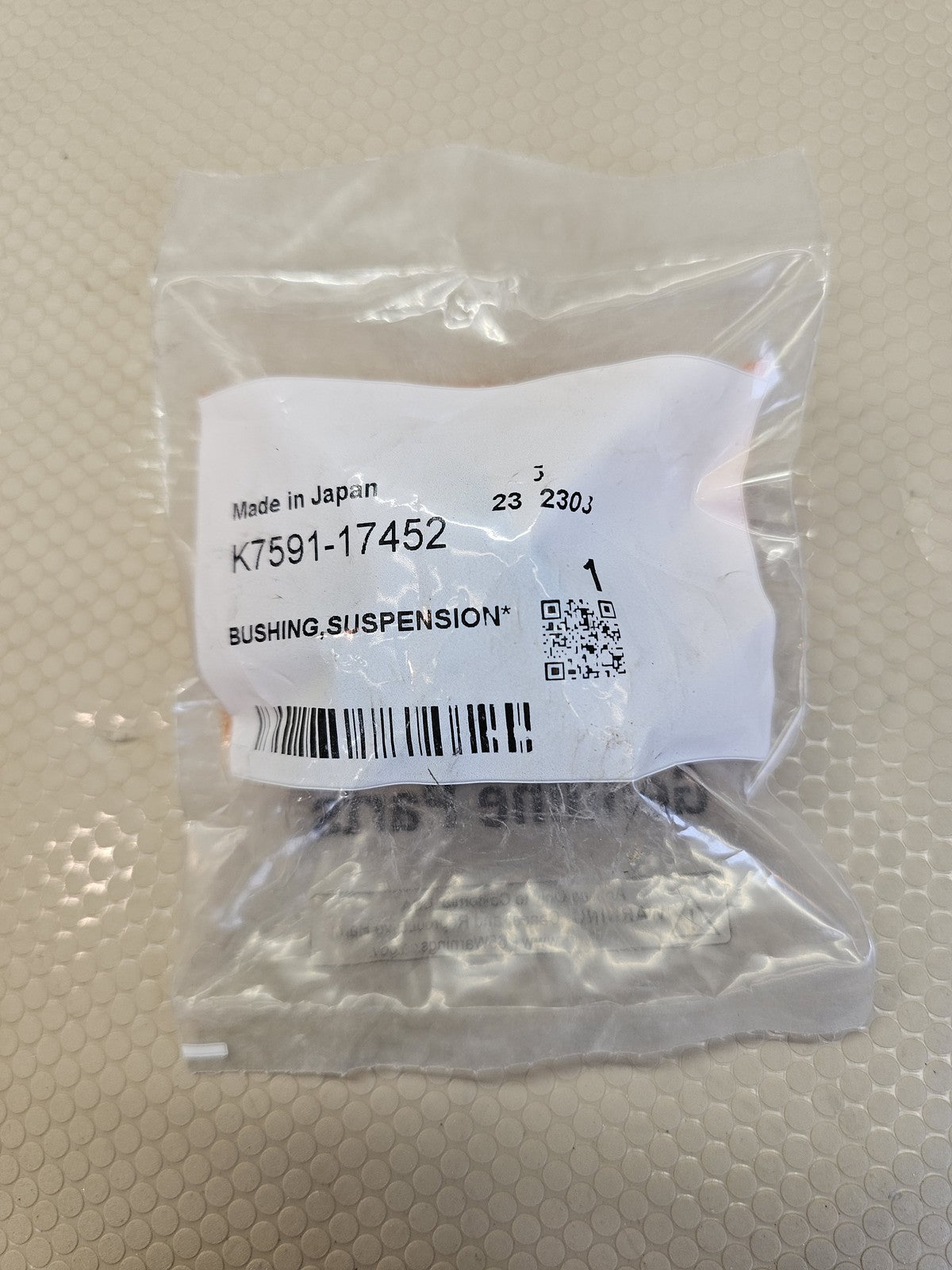 Kubota K7591-17452 RTV Suspension Bushing Genuine OEM Made in Japan