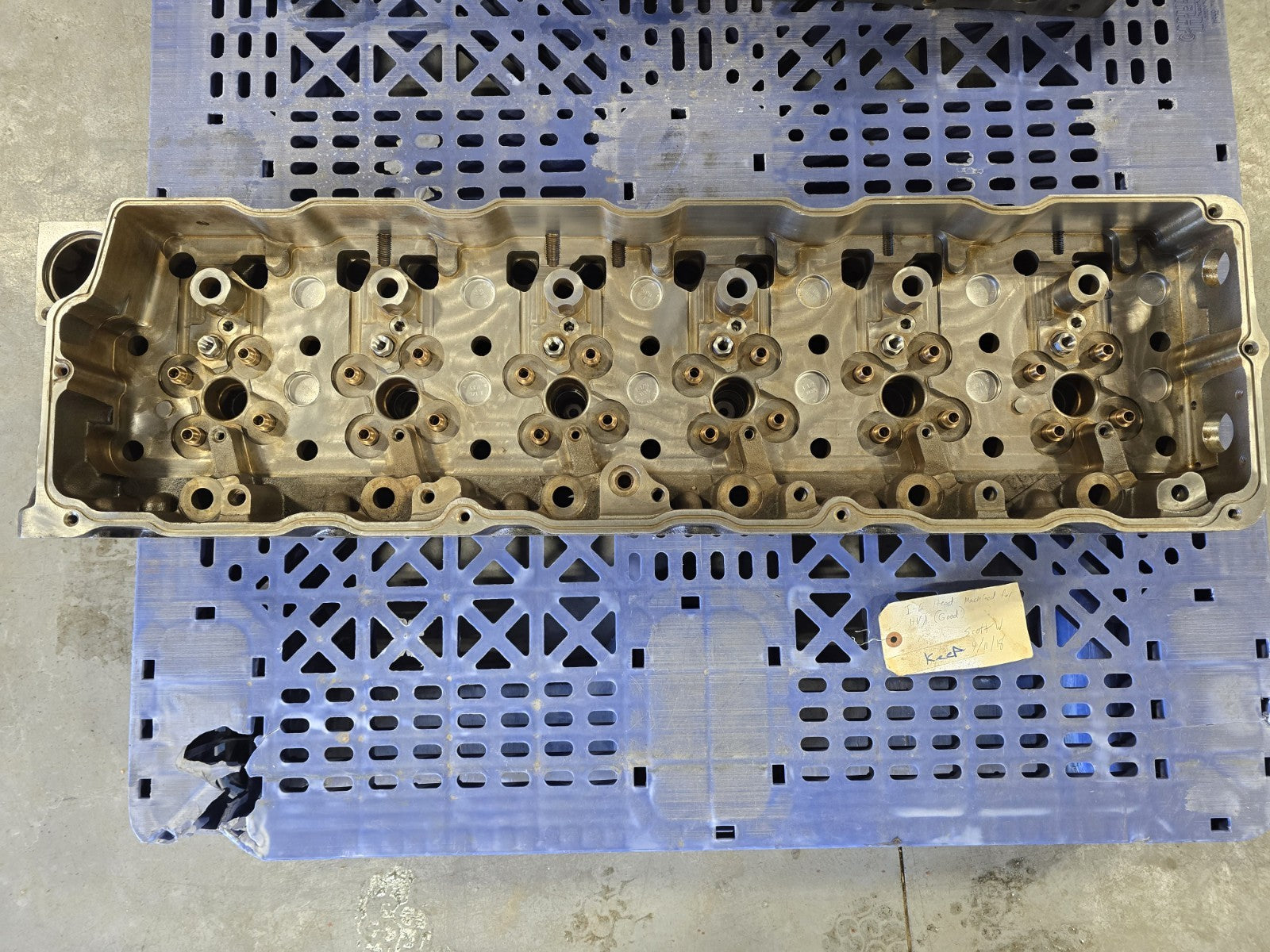 Genuine International DT466 Cylinder Head 1891092C91 *Professional Reman*