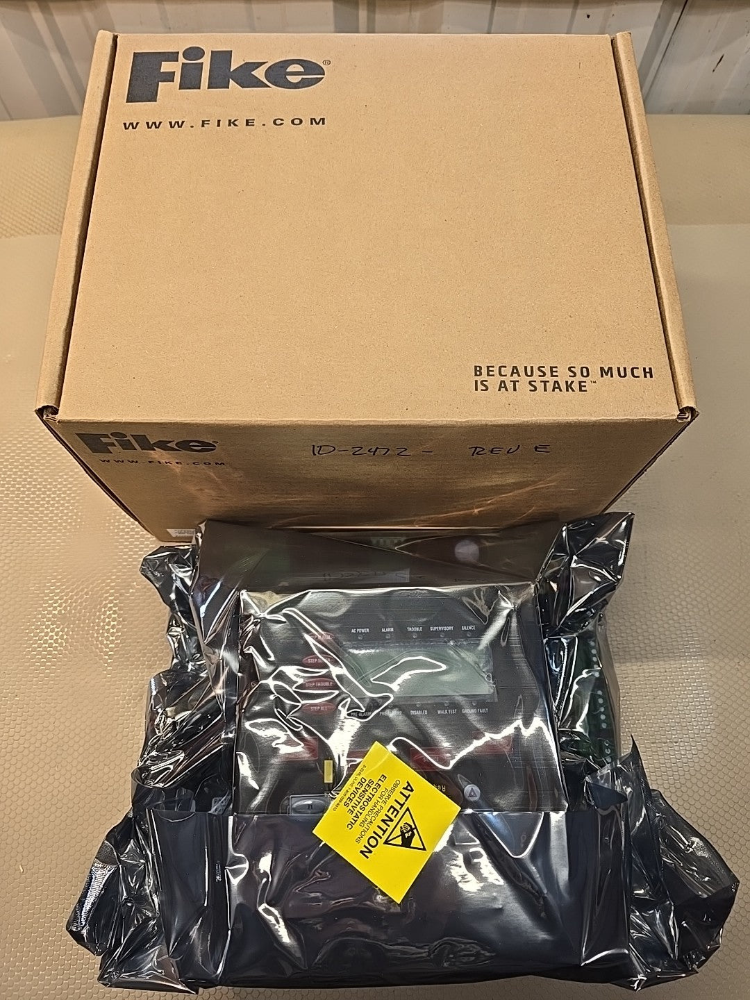 FIKE 10-2472 / 102472 System Control Rev E Brand New 