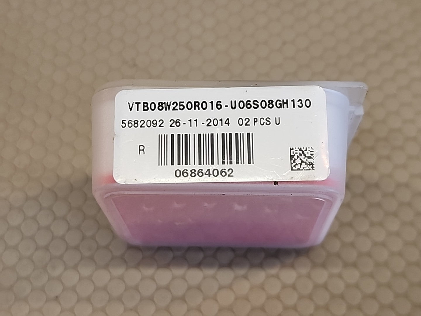 Tungaloy VTB08W250R016-U06S08 GH130 (6864062) REPLACEABLE MILLING INSERT