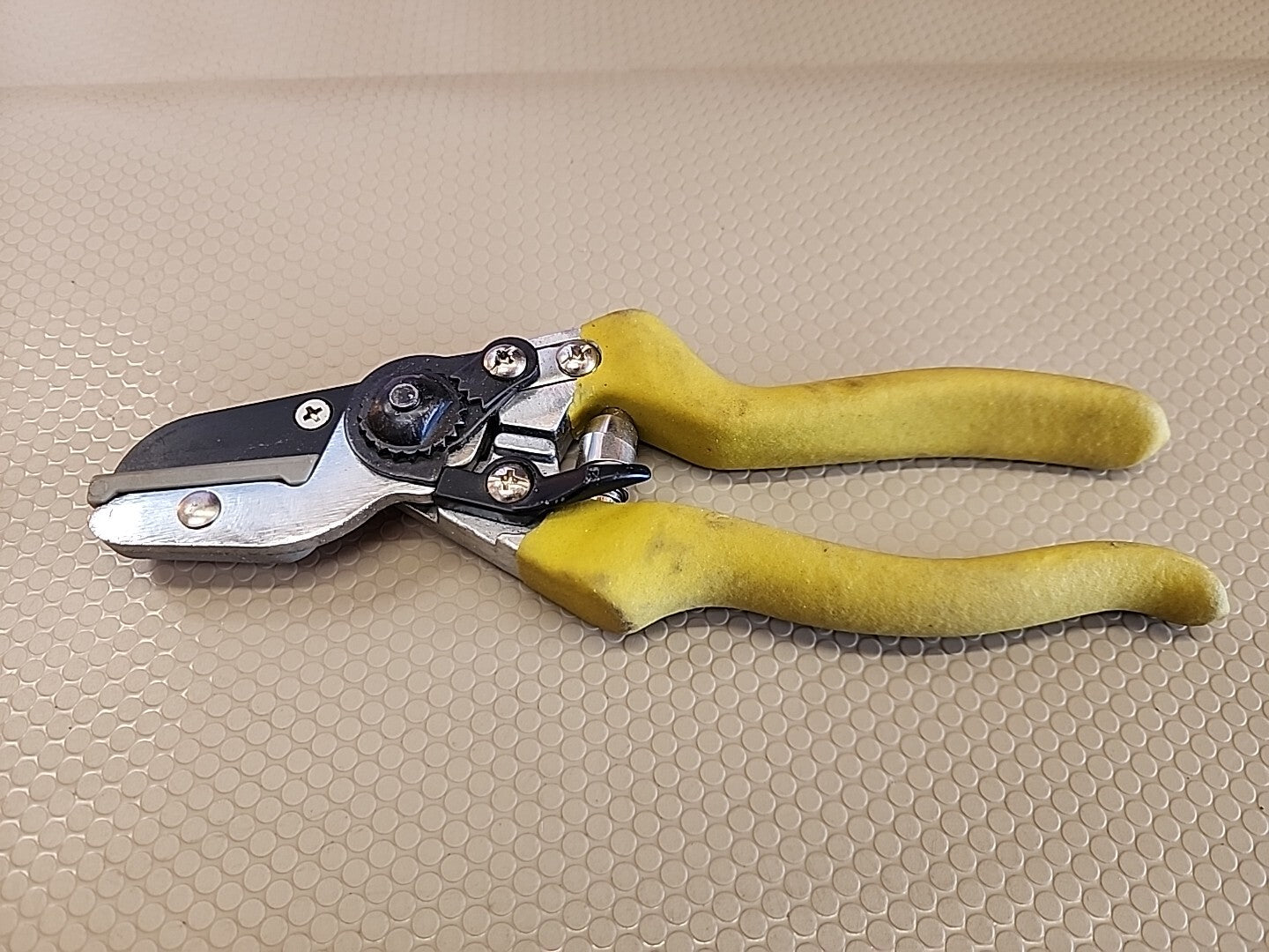 Unbranded Soft Grip Anvil Pattern Secateurs 