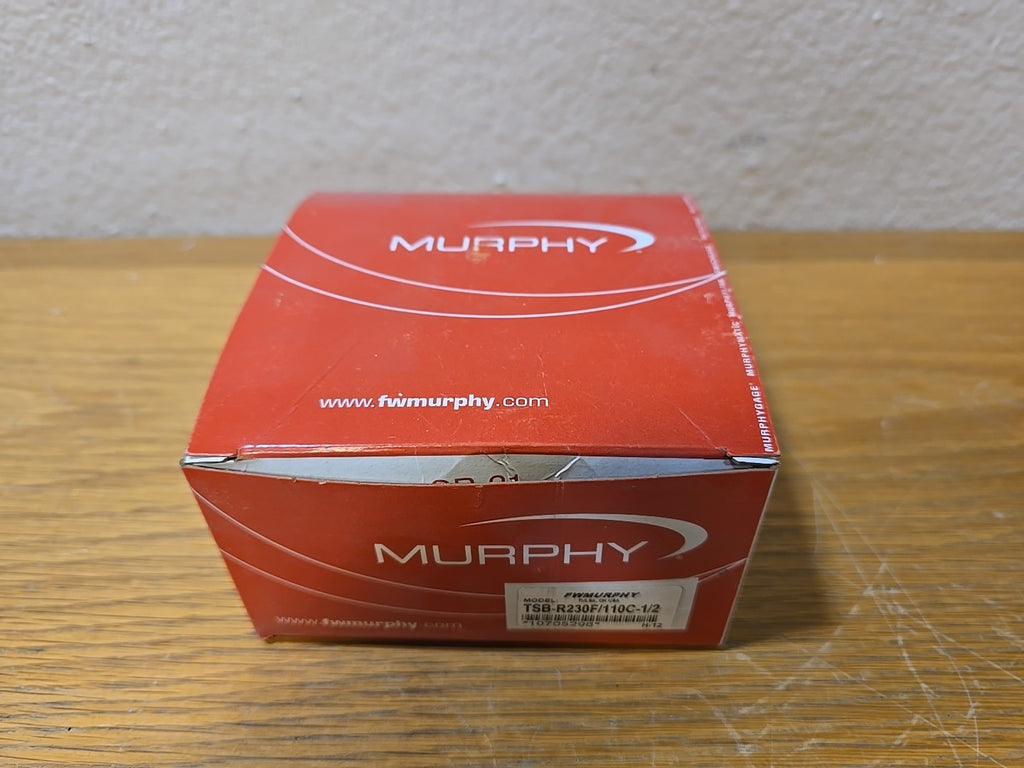 Murphy TSB-R230F/110C-1/2 Temperature Switch (10705296) NEW