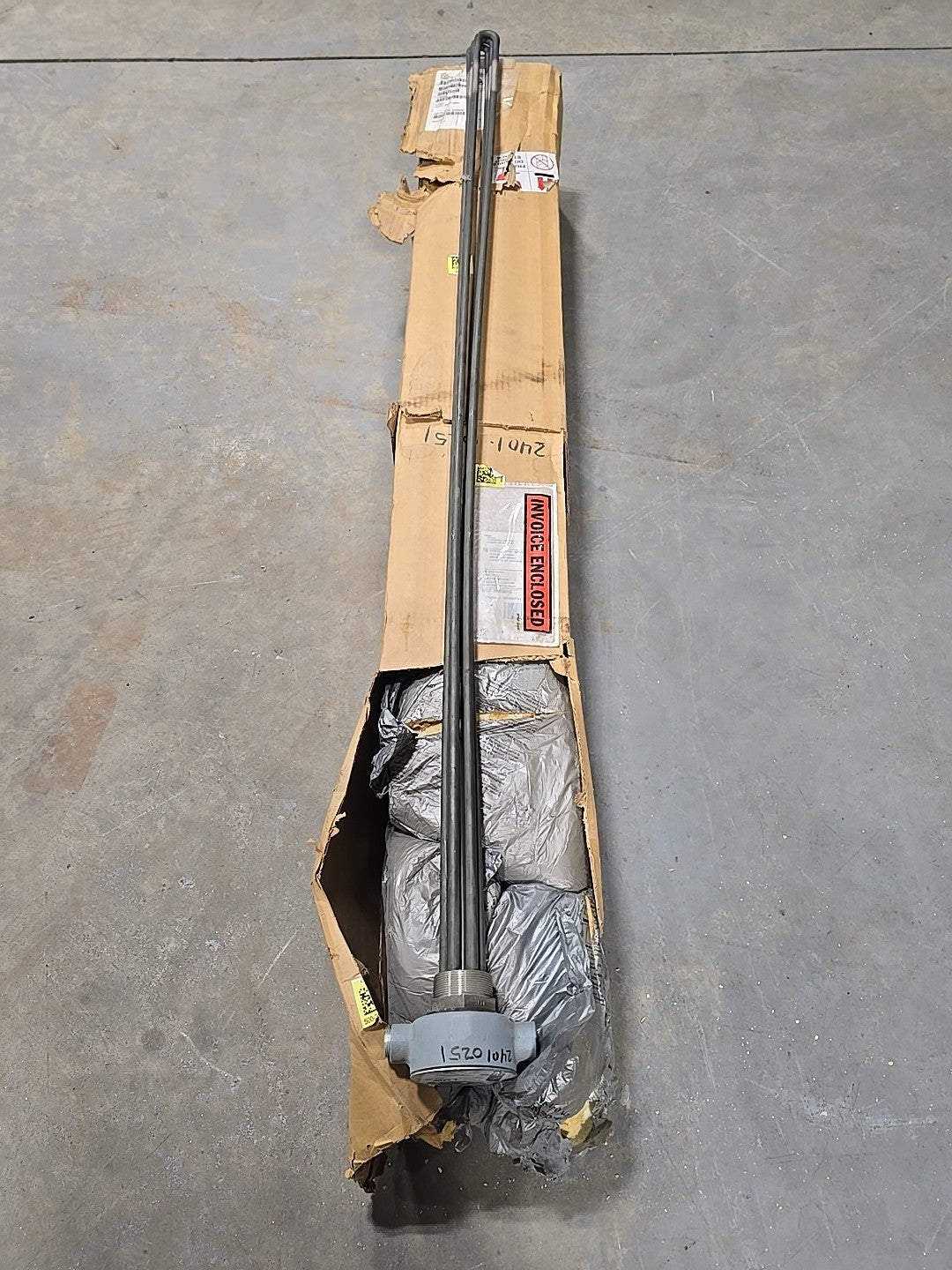Watlow Screw Plug Immersion Heater BHNA64E5S 64 Inch 480v 12500w 3ph 1416 *NEW*