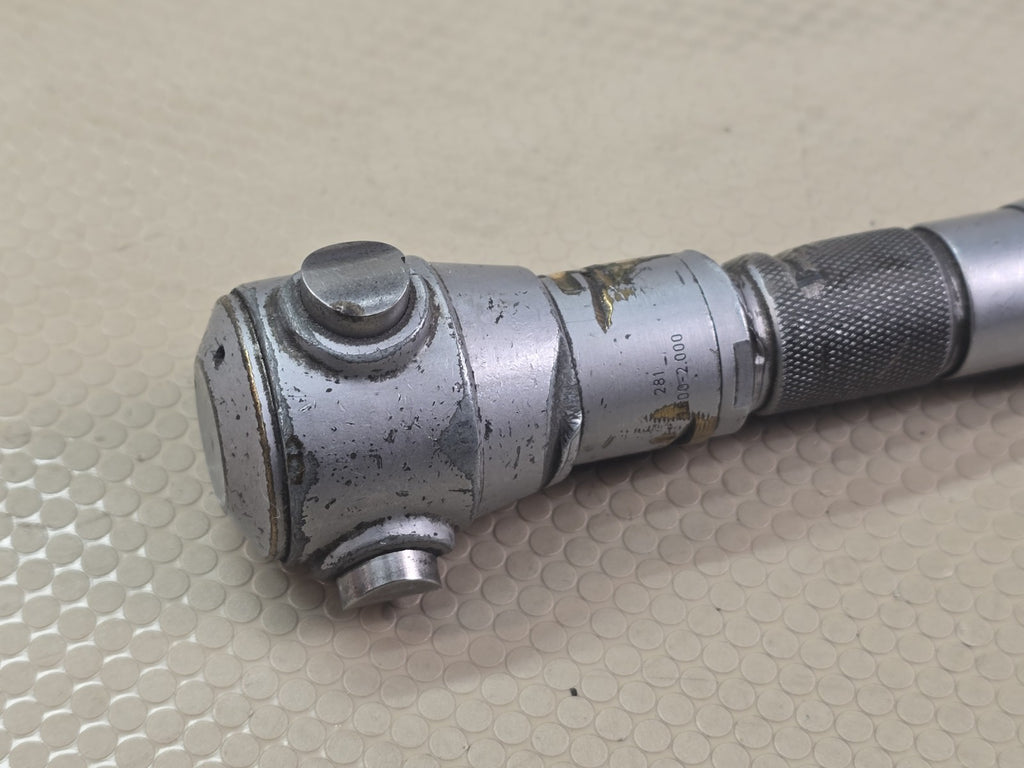Brown and Sharpe, Tesa Bore Micrometer, Intramike 1.6"-2.0" 