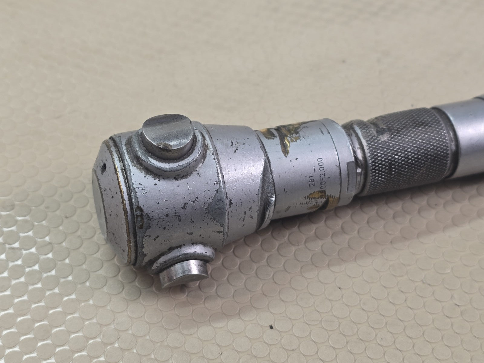 Brown and Sharpe, Tesa Bore Micrometer, Intramike 1.6"-2.0" 