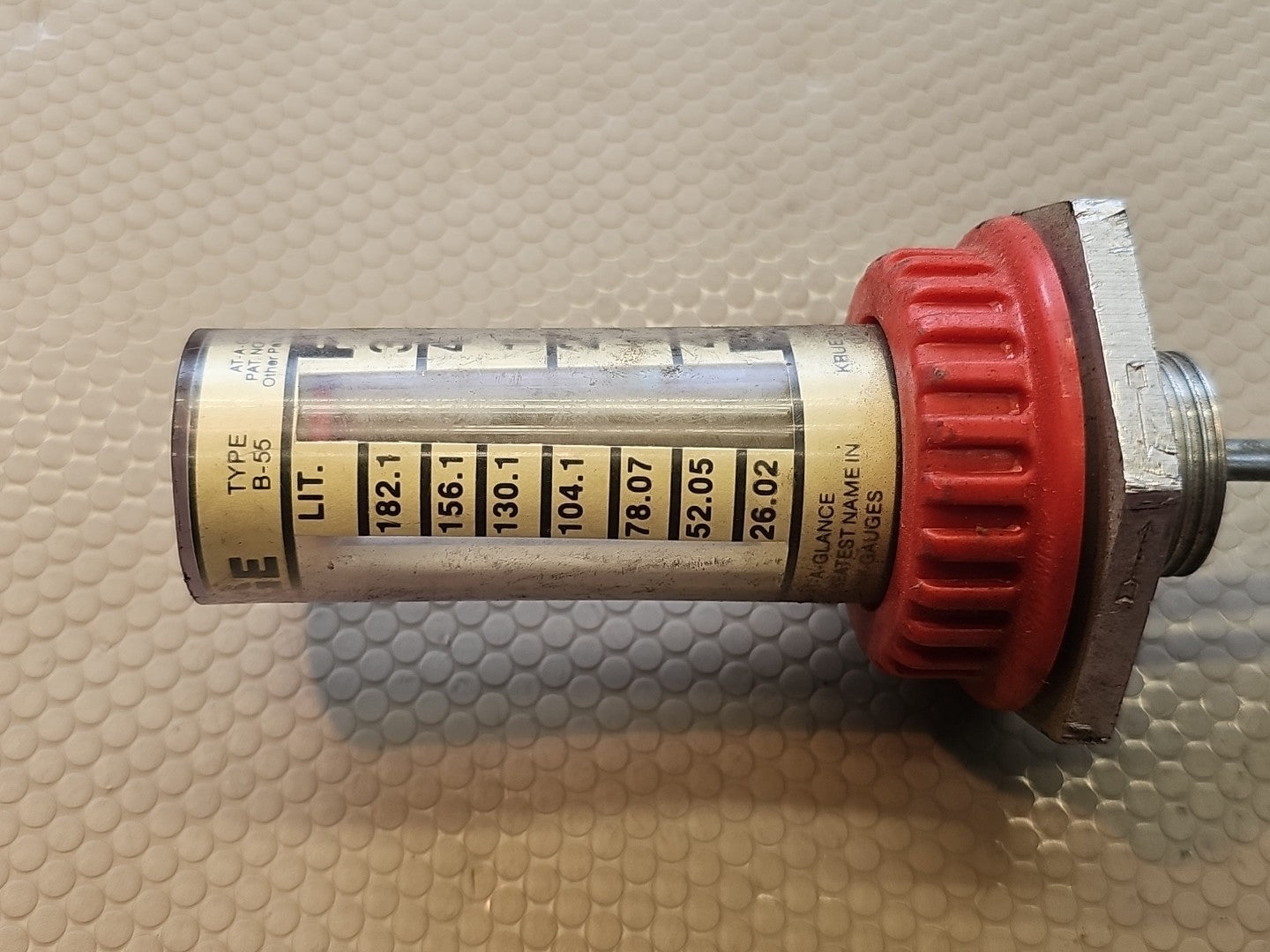 AT-A-GLANCE B-55 Barrel Level Gauge