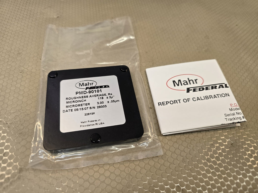 GENUINE Mahr Federal PMD-90101 Roughness Specimen *Light USE*