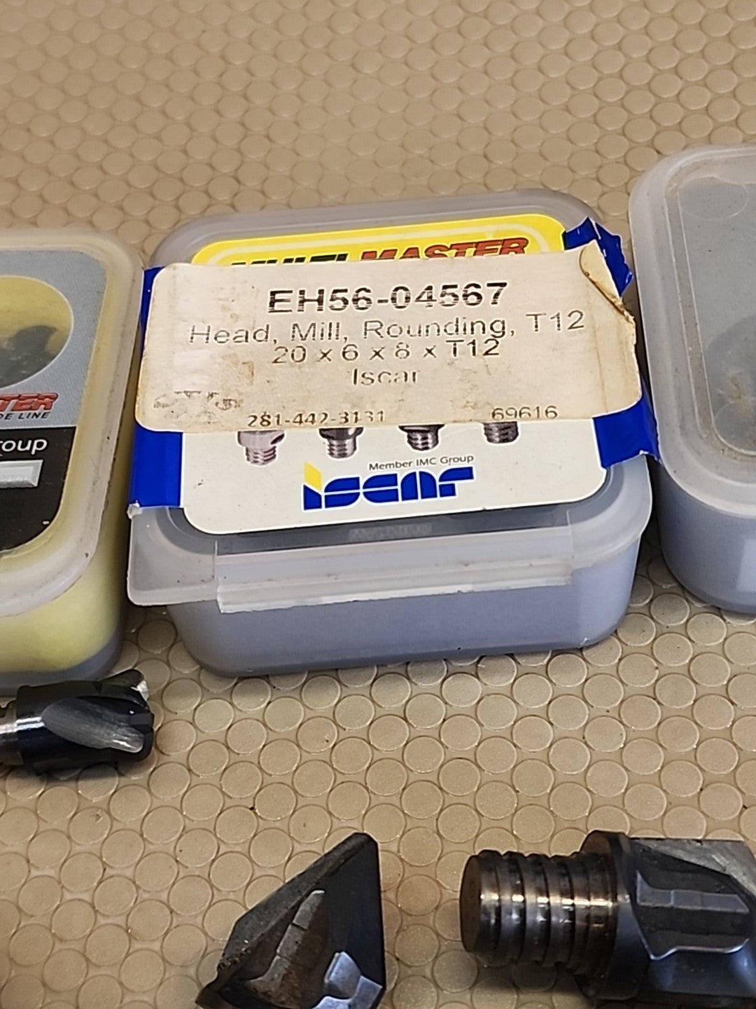 Lot of 11 Carbide Inserts ISCAR Multi Master & Other