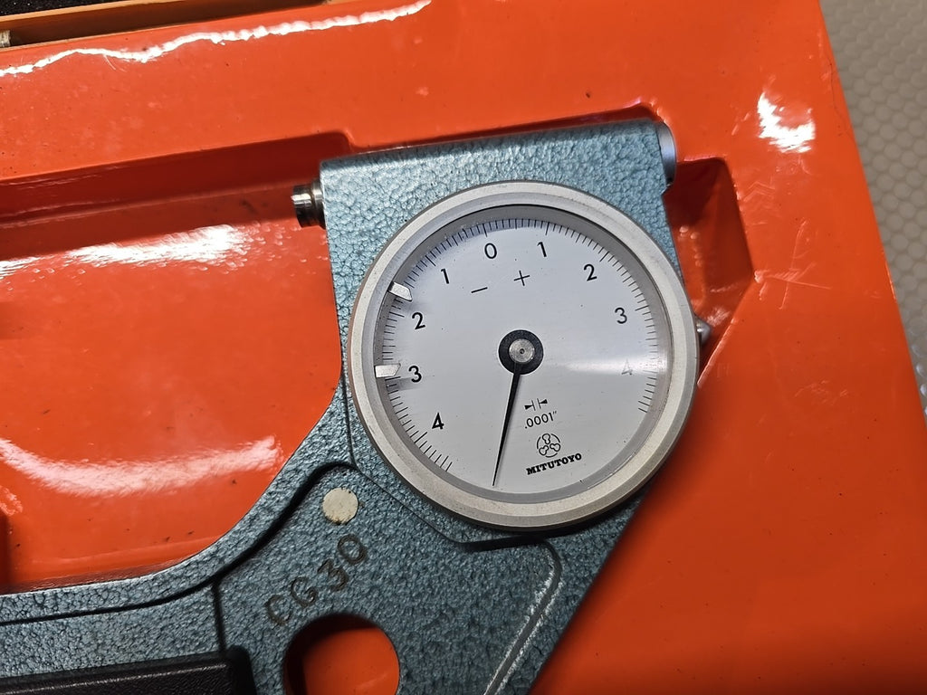 Mitutoyo 510-134 Indicating Micrometer 3-4" Range .0001" *MINTY* $1400 MSRP