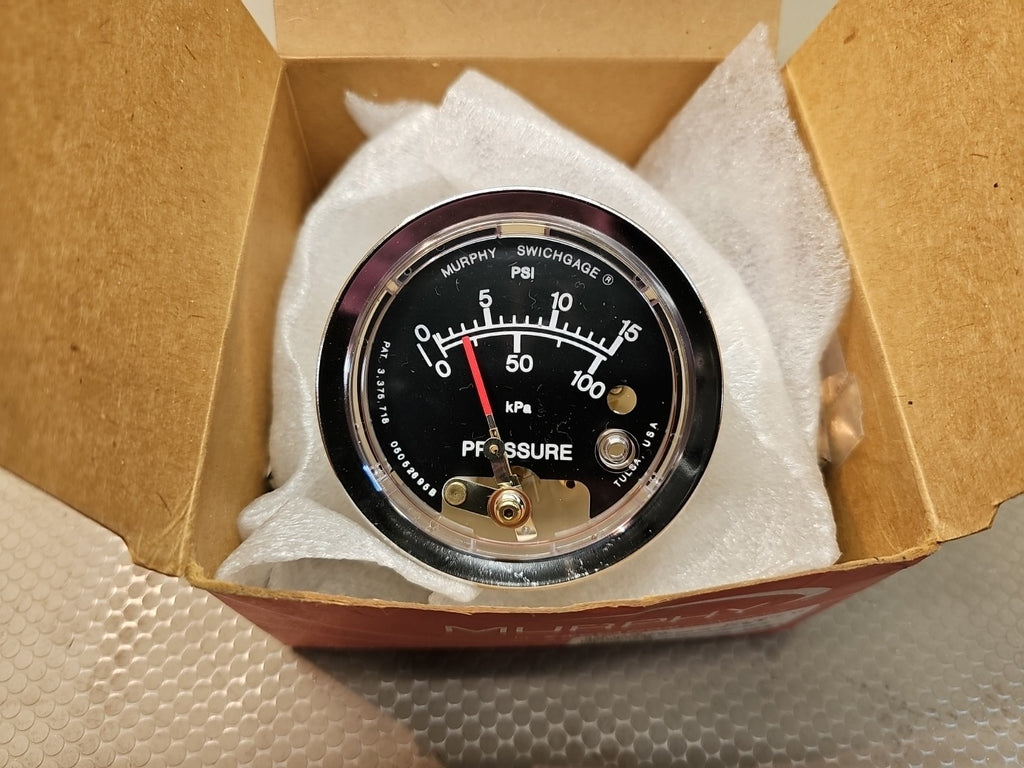 MURPHY Differential Pressure Switchgage A25P-15 PN 05704333 NEW