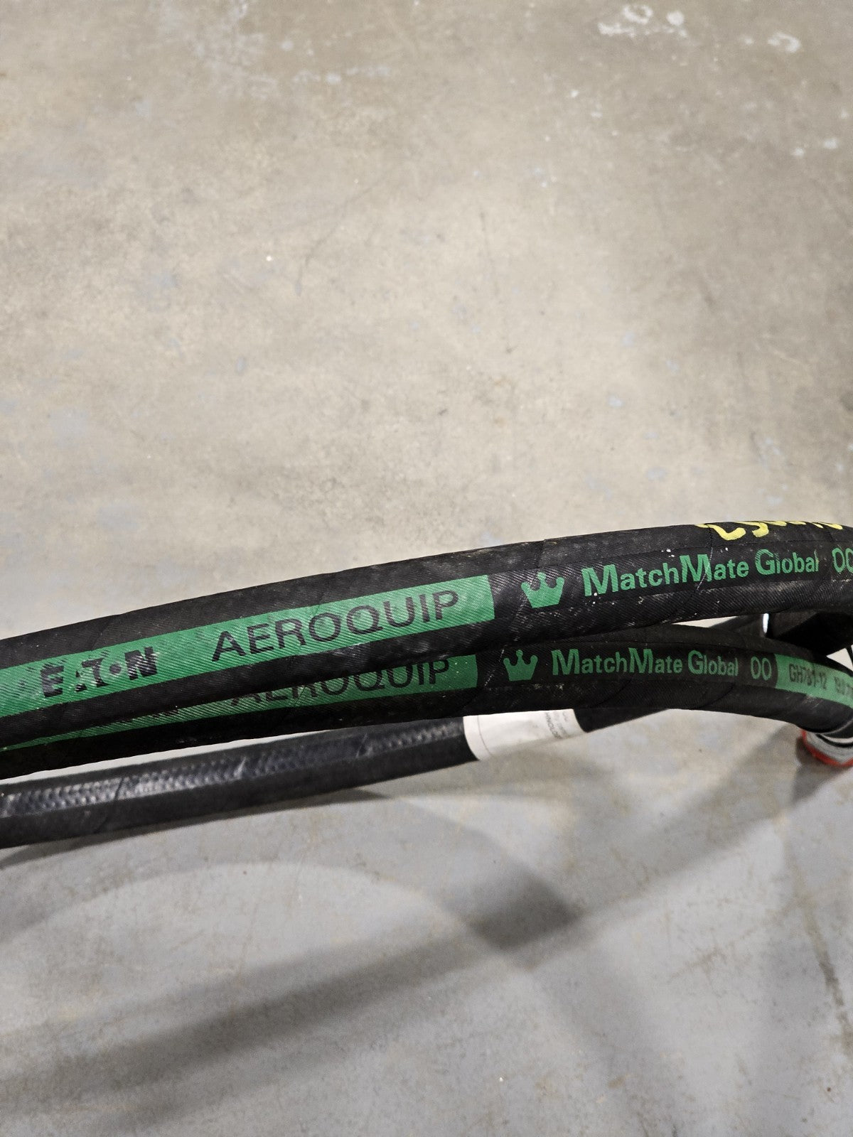 66" Eaton Aeroquip GH781-12 Hydraulic Hose Assembly 3/4" 3500 PSI EN857 2SC