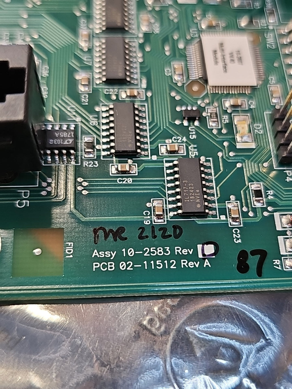 Fike 10-2583 Multi Interface Module Signaling Board Gateway CyberCat Cheet Rev A