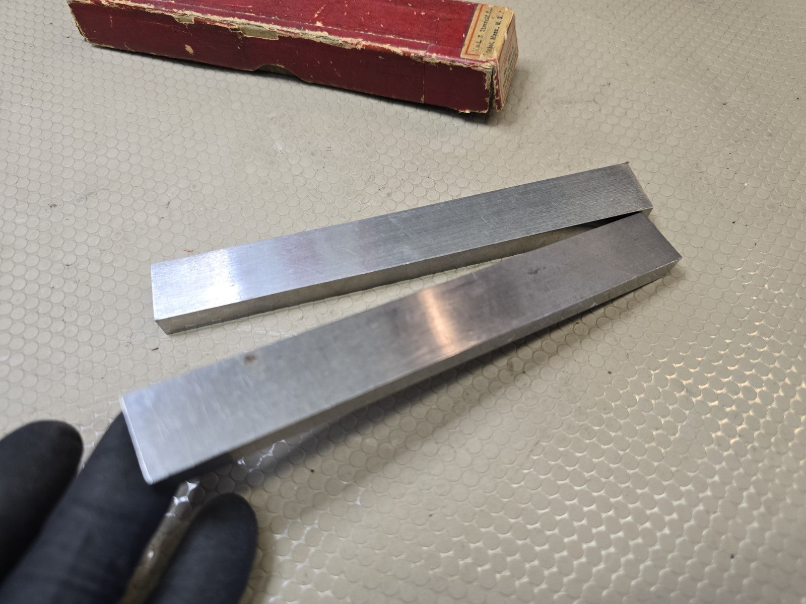 Starrett 384A Steel Parallel 6" Length, 1/8" Thickness, 1" Width