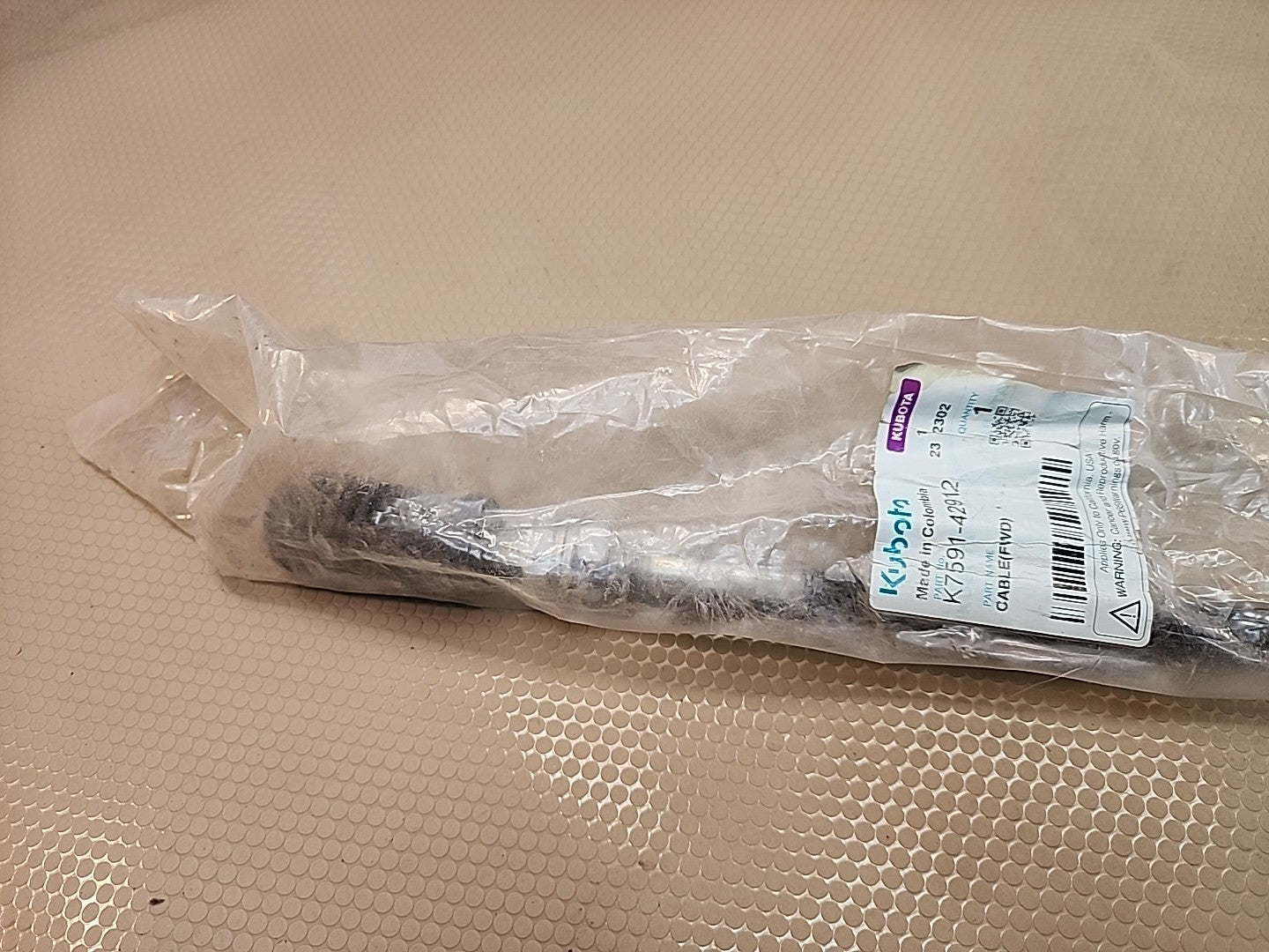 Kubota K7591-42912 RTV-X900 Fwd Cable OEM NEW
