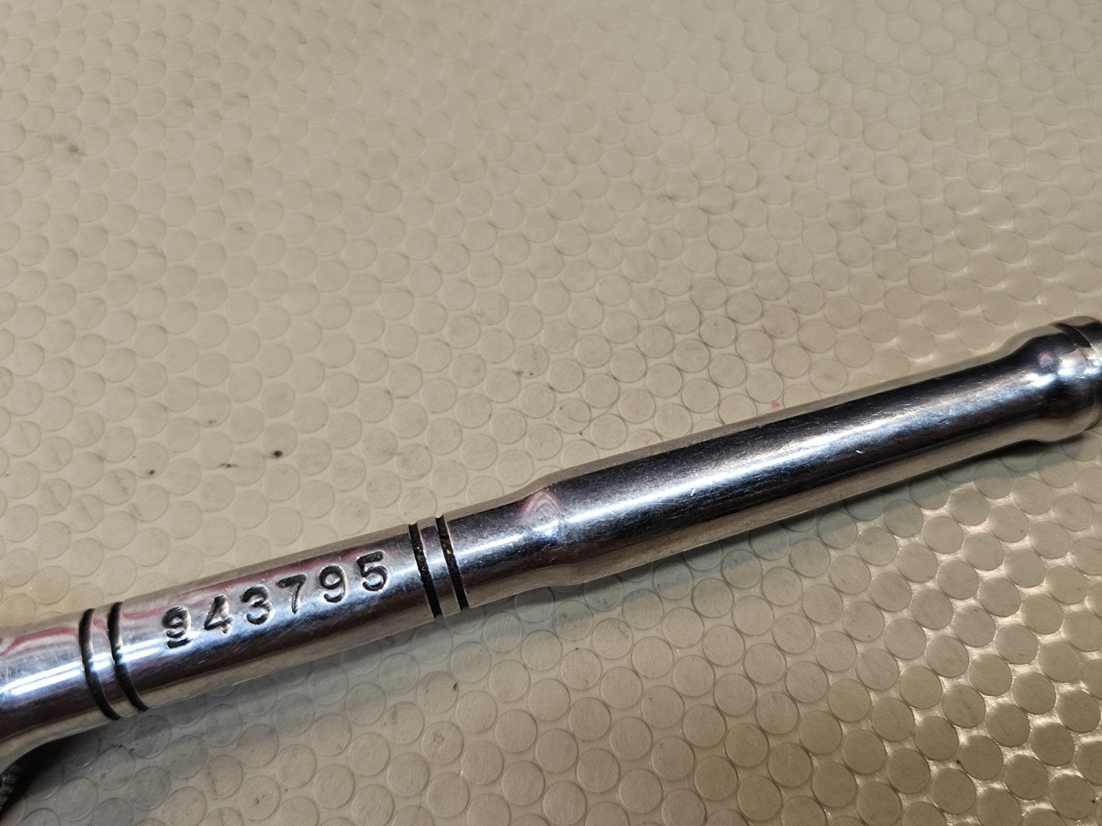 Vintage Craftsman 1/4" Drive 5-5/8” Ratchet 943795 Thumb Wheel