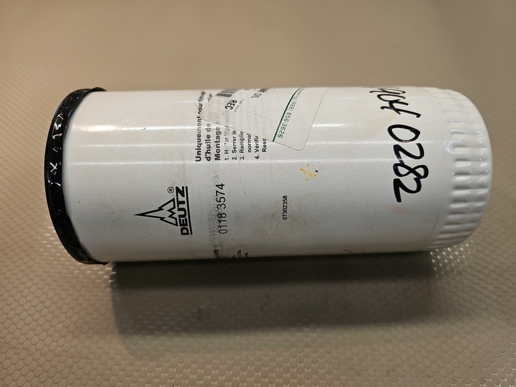 OEM DEUTZ Spin-on Full Flow Lube Filter 0118-3574 01183574 1013 EC Engine