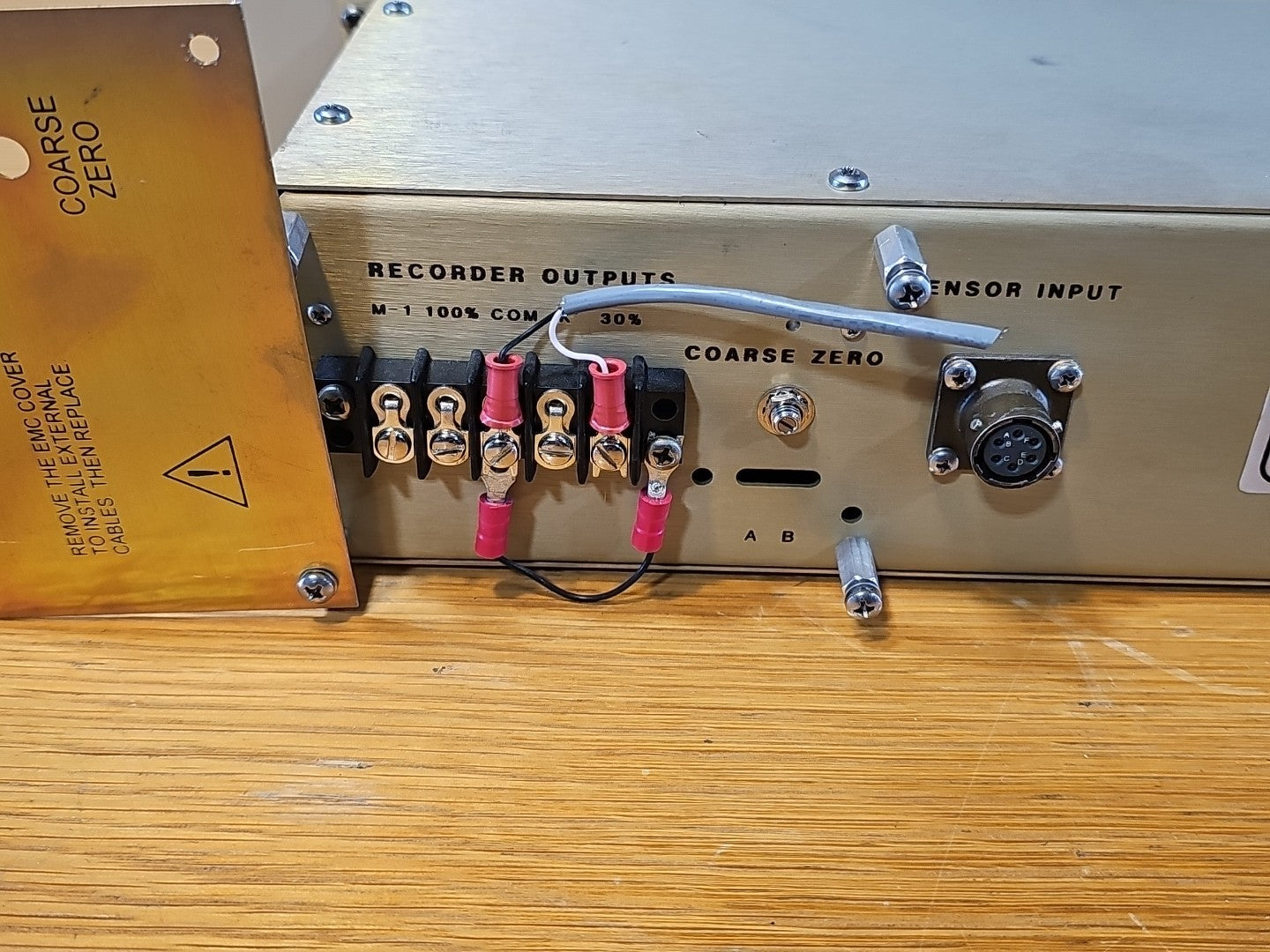Telonic Berkeley Model 107 Smokemeter Diesel Exhaust Control Panel