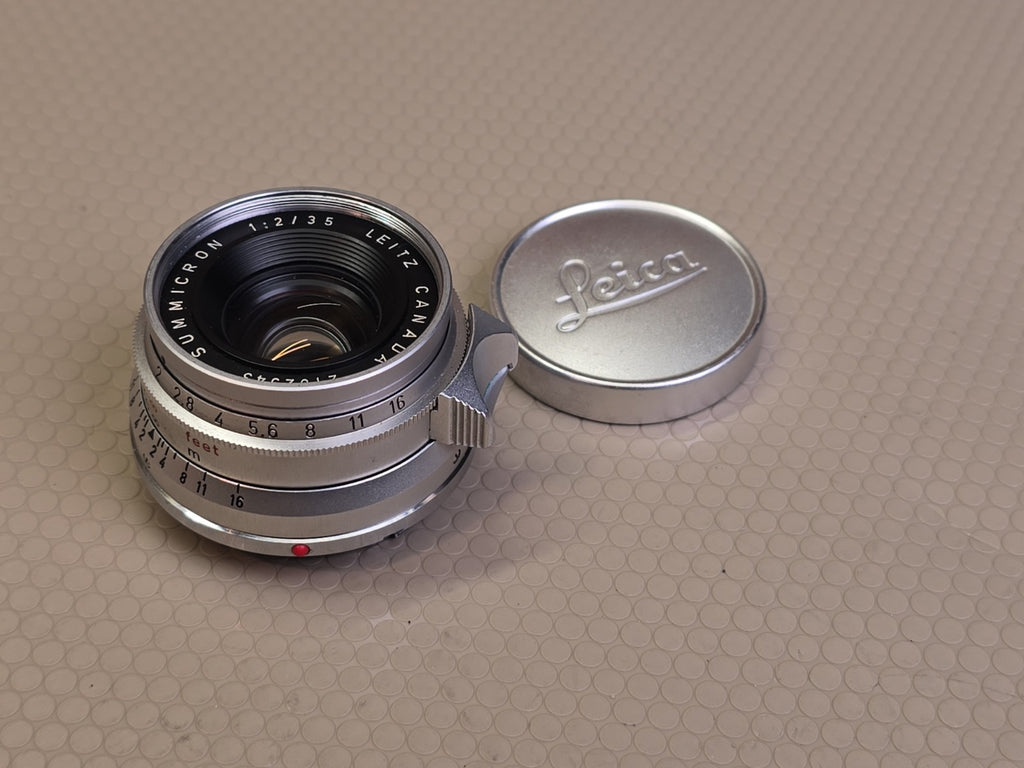 Leica 35mm f2 Summicron V1 8-Element Canada - RARE LENS - US Seller *CLEAN*