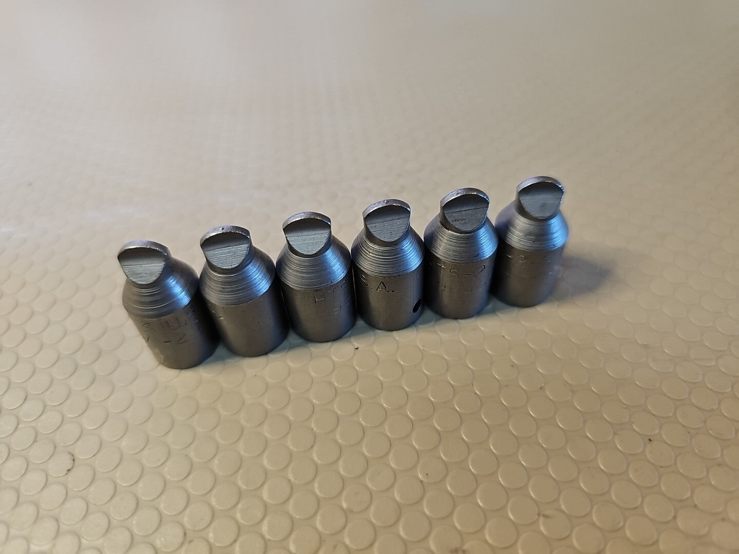 6 Apex HTS 2 Socket Driver Insert Screw Bit 1/4" Hi-Torque Aircraft USA *MINT*